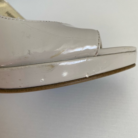 Rampage Slingback Heels Cream Womens Size 7 M - Picture 9 of 15